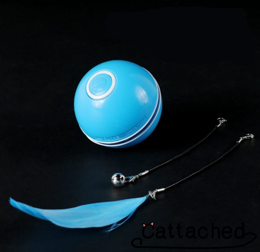 Interactive Cat Toy Blue