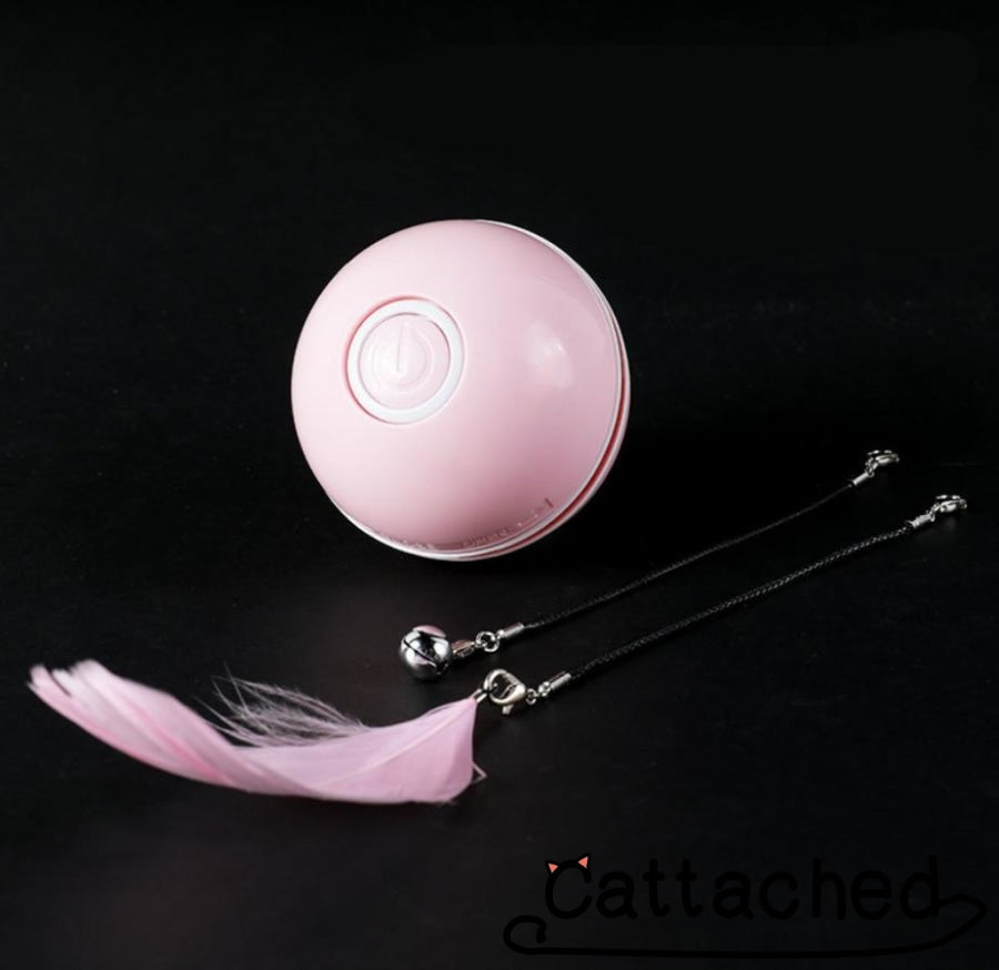 Interactive Cat Toy Pink