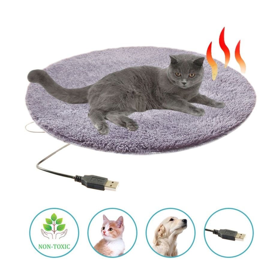 Premium Heated Cat Bed