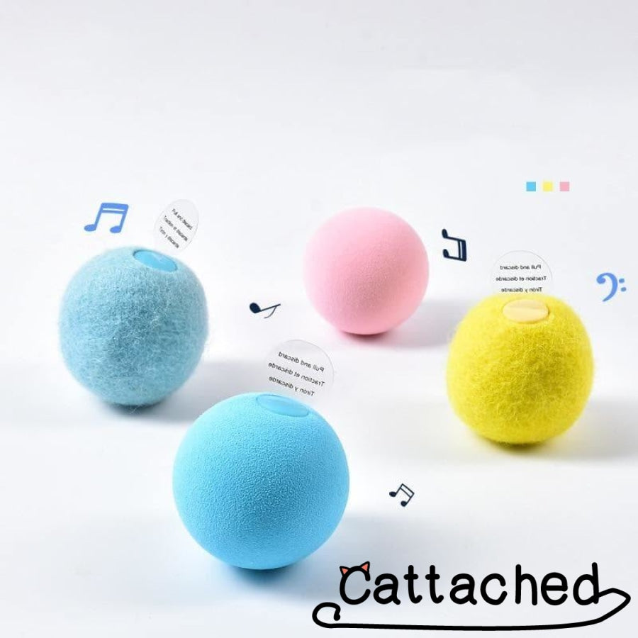 Smart Cat Toys - Interactive Prey Simulator Ball - CATNIP🌿 Inside! - Cat Caboodle