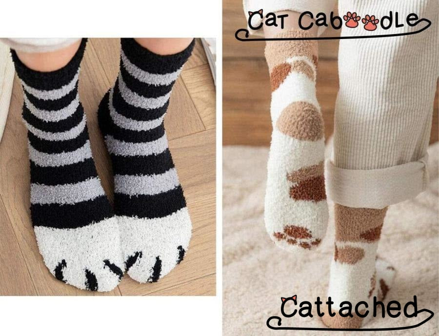 SockPaws™ - Cute Cat Paw Socks - Cat Caboodle