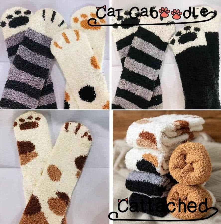 SockPaws™ - Cute Cat Paw Socks - Cat Caboodle